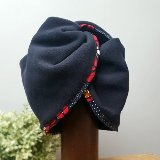 bonnet turban artisanal wax