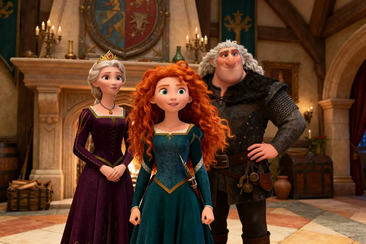 Rebelle personnages : Découvrez les héros et héroïnes Disney