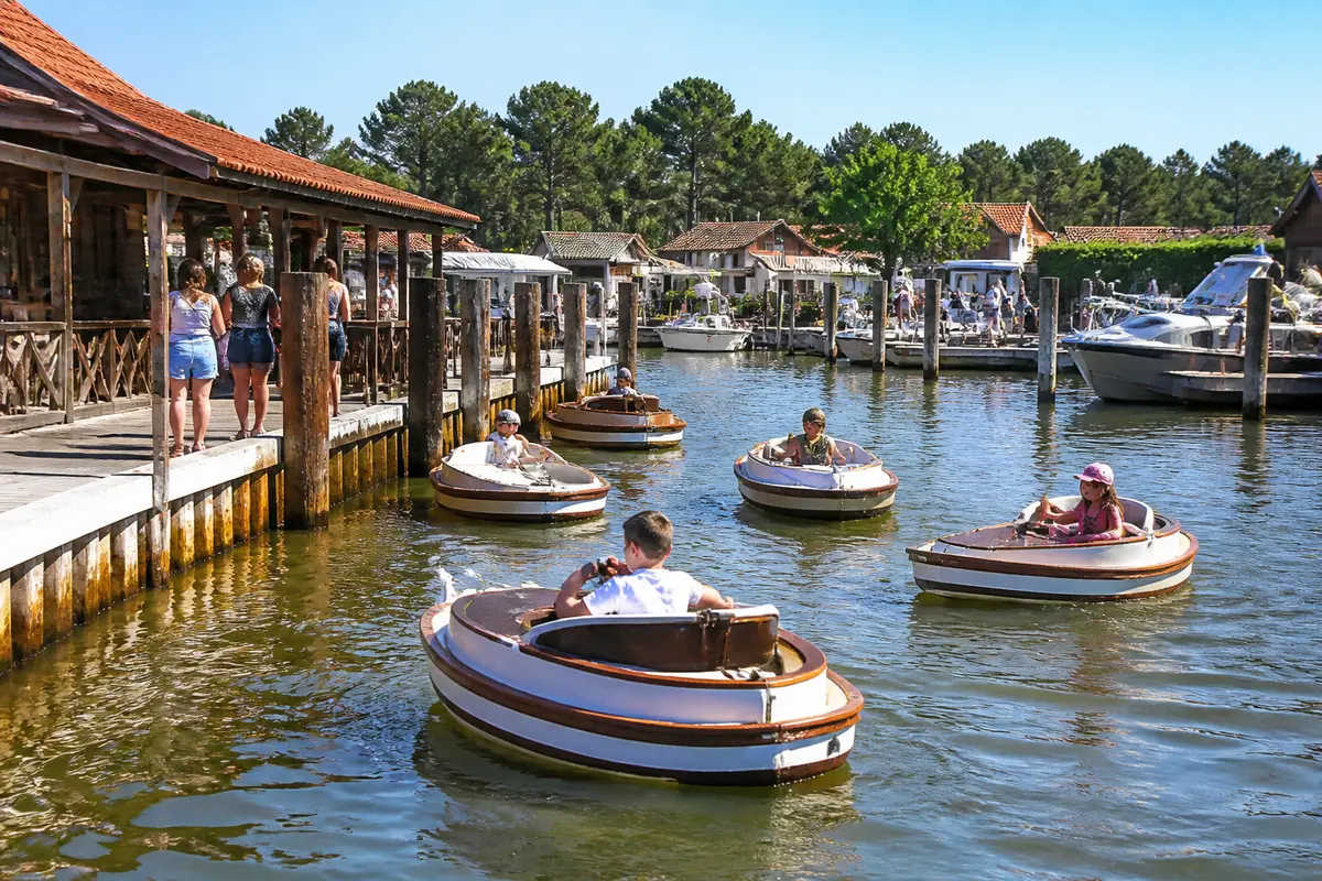 Mini port pirate à Gujan-Mestras : loisirs et aventure enfants